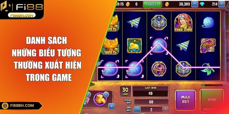 Danh sách những biểu tượng thường xuất hiện trong game